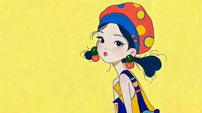 可爱女孩