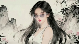 中国风里的现代女孩