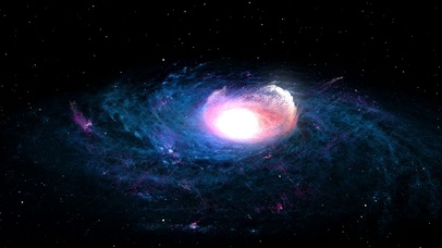 唯美大气粒子星云