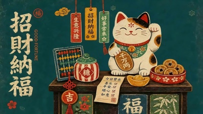 招财纳福