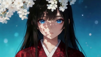 治愈长发女孩