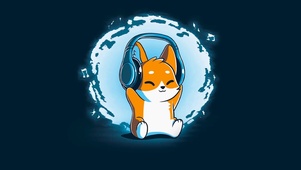 可爱柯基狗狗