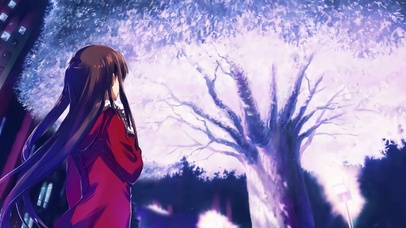 雪中女孩