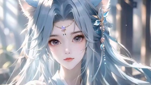 唯美猫耳少女