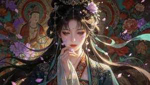 治愈敦煌女孩
