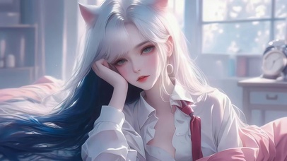 可爱小女孩