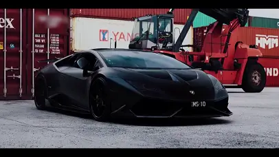 兰博基尼 超清壁纸黑金色