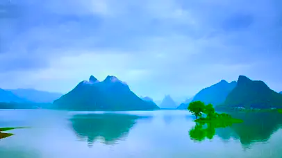 山峦好水