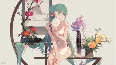 旗袍初音