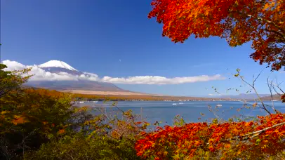 秋天富士山