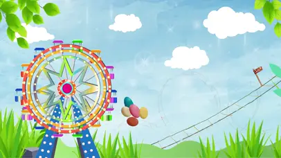摩天轮儿童卡通六一儿童节