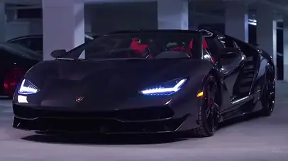 兰博基尼黑色超清壁纸