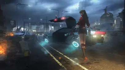 赛博朋克少女
