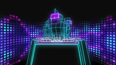 夜店机器人~【高能酷炫版】