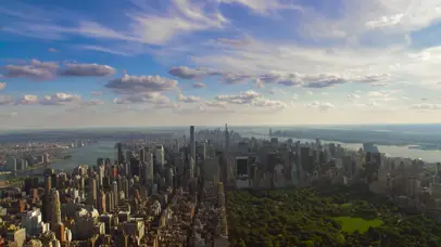 4k影像航拍纽约