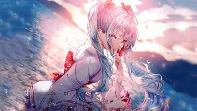 我 海边