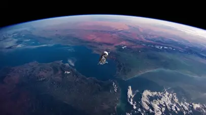 4K太空看地球卫星