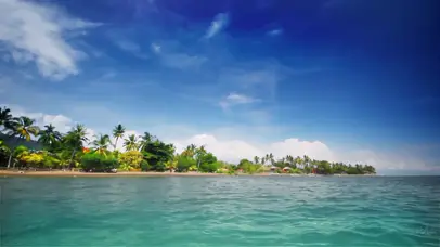 巴厘岛热带海滩