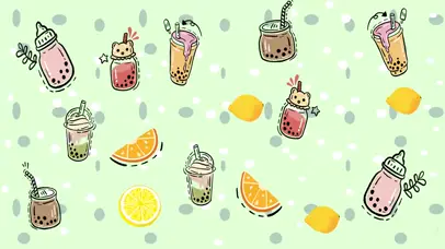 夏天夏季夏日水果奶茶小清新