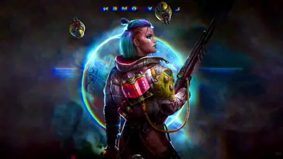 朋克超能枪女~【绚丽高能版】