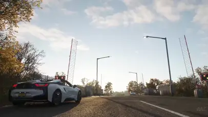 地平线4-清晨火车