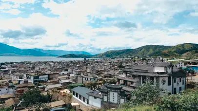大理洱海白族古镇云南
