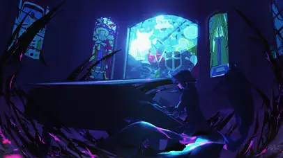 夜光弹琴