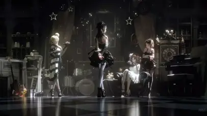 4K白丝动漫少女の音乐舞会