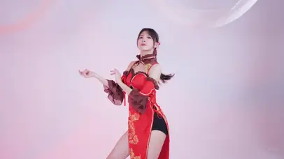 绝美媚惑旗袍小姐姐
