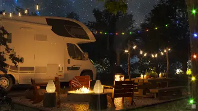 房车旅行 野外露营