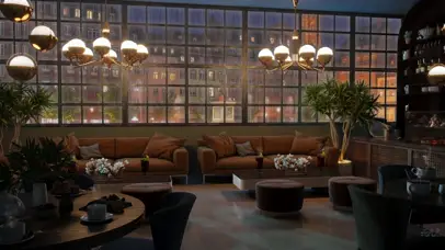 舒适的咖啡厅音乐氛围