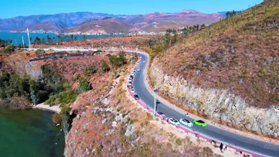 大理洱海盘山公路