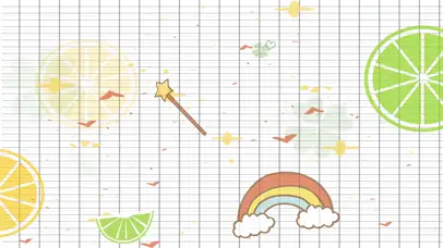 夏日动态卡通水果