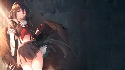 水手服黑翼天使