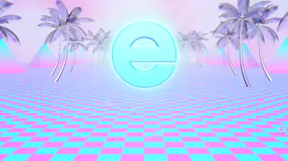 抽象艺术 IE标志