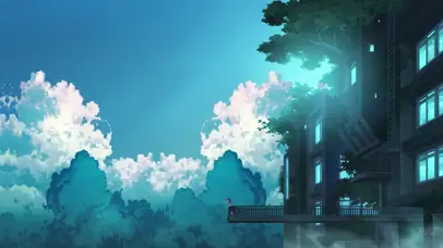 微风拂面晴空万里 