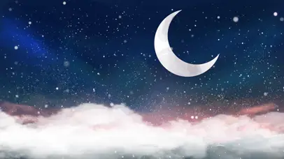 4k星空月夜唯美