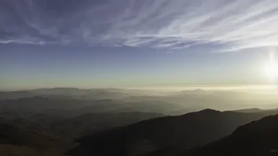 绝美白昼兴恐美景