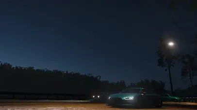 地平线4-超跑·路灯·星空