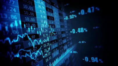 金融股市趋势图