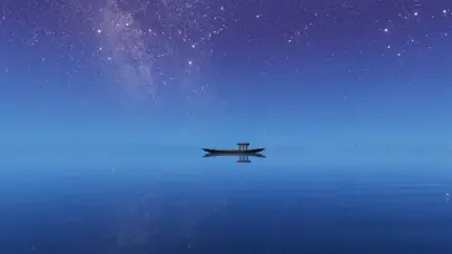 剑三星海蜃影之小船（动态有声）