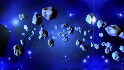 4K小行星撞击屏幕