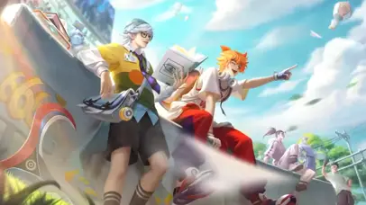 热力回旋缤纷绘卷