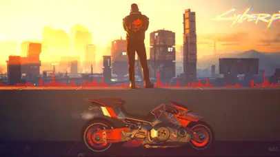 赛博朋克2077 眺望远方