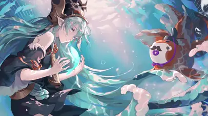 阴阳师 聆海金鱼姬