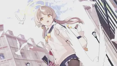 JK可爱美少女