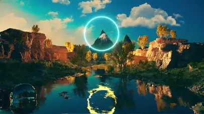 4K梦幻世界美景60帧高清风景