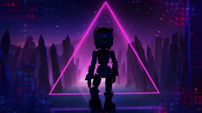 机器人穿梭~【高能酷炫版】