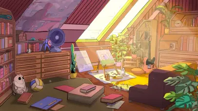 温馨的阁楼房间