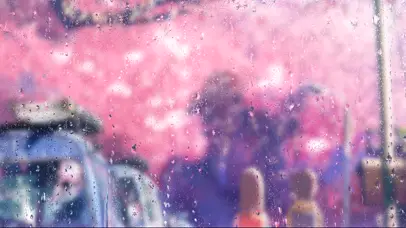 秒速五厘米 雨屏保